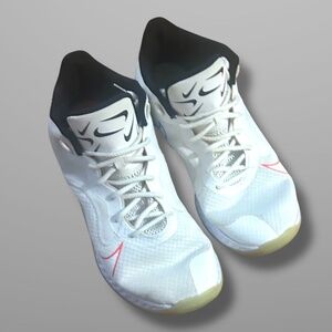 Men’s Nike Basketball Sneakers, White/Multi, US Men’s 15